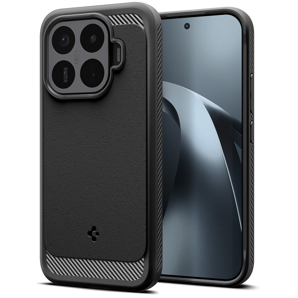 Spigen Xiaomi 17T Pro Deksel Rugged Armor Matte Black