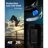 Spigen Xiaomi 17T Pro Deksel Rugged Armor Matte Black