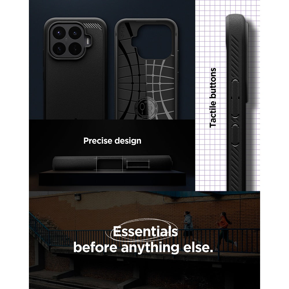 Spigen Xiaomi 17T Pro Deksel Rugged Armor Matte Black