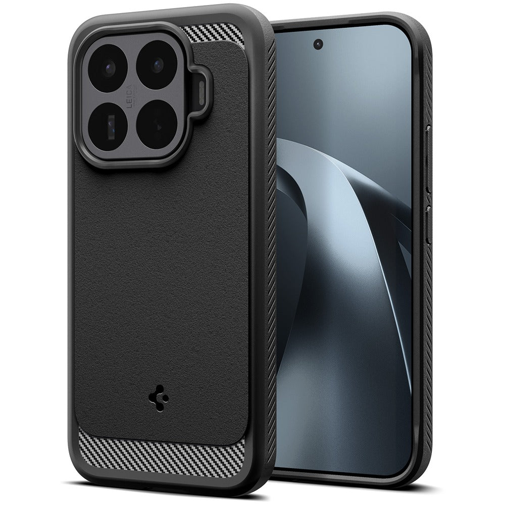 Spigen Xiaomi 17T Deksel Rugged Armor Matte Black