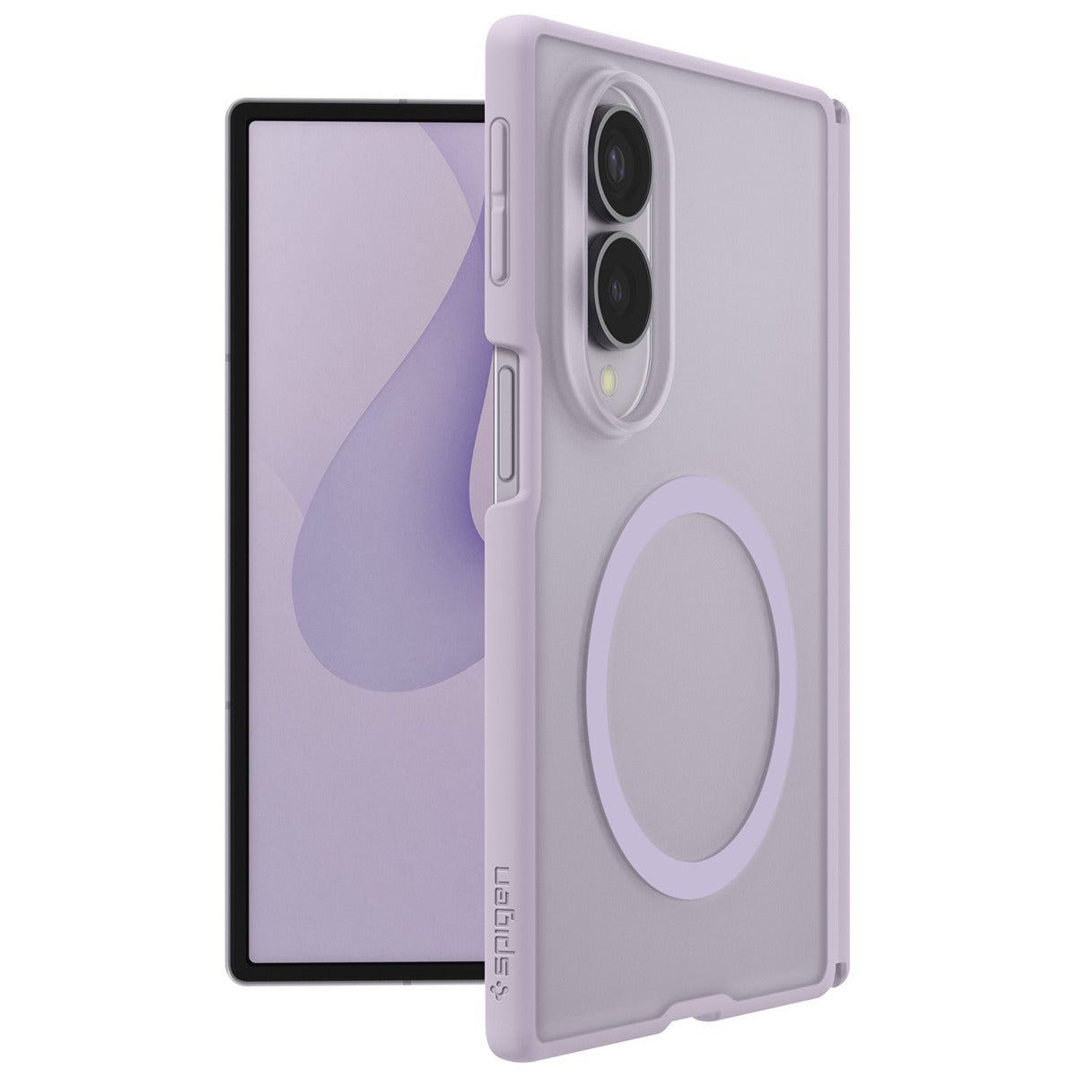 Spigen Samsung Galaxy Z Fold 8 Deksel Air Skin Zero MagFit Frost Lavender