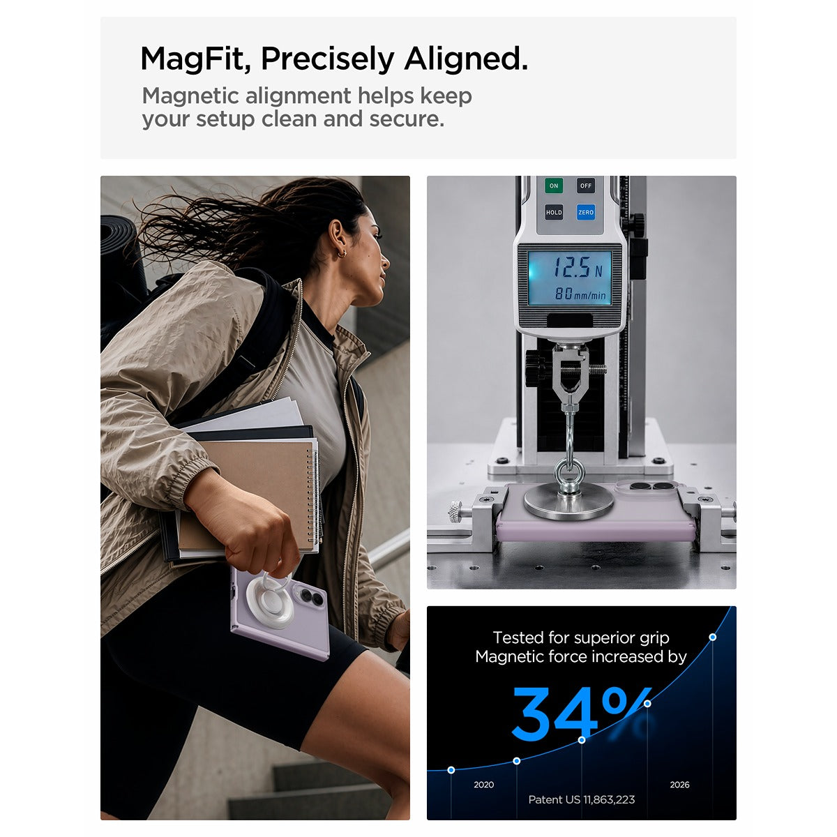 Spigen Samsung Galaxy Z Fold 8 Deksel Air Skin Zero MagFit Frost Lavender