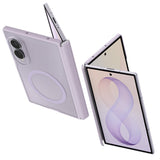 Spigen Samsung Galaxy Z Fold 8 Deksel Air Skin Zero MagFit Frost Lavender