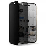 Ringke iPhone 15 Plus Skjermbeskytter Privacy Tempered Glass Installation Jig