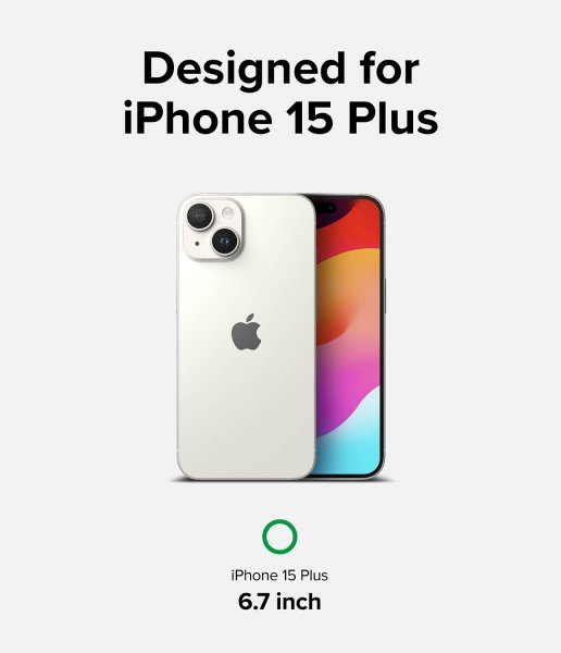 Ringke iPhone 15 Plus Skjermbeskytter Privacy Tempered Glass Installation Jig
