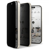 Ringke iPhone 15 Skjermbeskytter Privacy Tempered Glass Installation Jig
