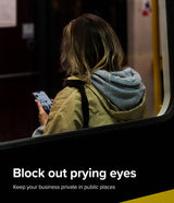 Ringke iPhone 15 Skjermbeskytter Privacy Tempered Glass Installation Jig