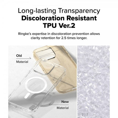 Ringke iPhone 16 Pro Max Deksel Fusion Magnetic Transparent