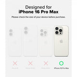 Ringke iPhone 16 Pro Max Deksel Fusion Magnetic Transparent
