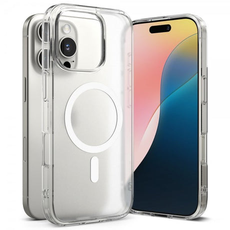 Ringke iPhone 16 Pro Max Deksel Fusion Magnetic Matte Transparent