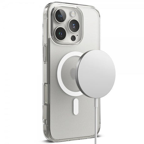 Ringke iPhone 16 Pro Max Deksel Fusion Magnetic Matte Transparent