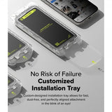 Ringke iPhone 16 Pro Max Skjermbeskytter Easy Slide Privacy 2-pakning