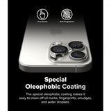 Ringke iPhone 16 Pro/16 Pro Max Kamerabeskytter Camera Protector Glass 2-pakning