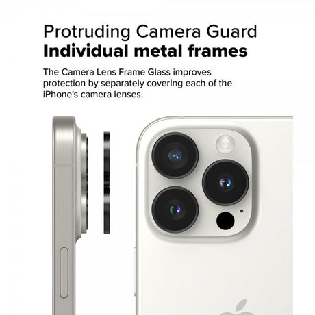 Ringke iPhone 16 Pro/iPhone 16 Pro Max Kamerabeskytter Camera Lens Frame 2-pakning