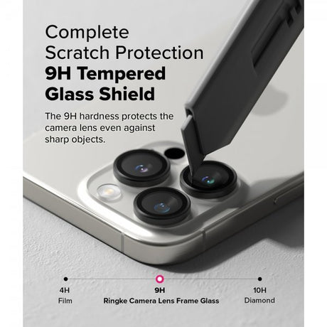 Ringke iPhone 16 Pro/iPhone 16 Pro Max Kamerabeskytter Camera Lens Frame 2-pakning