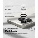 Ringke iPhone 16 Pro/iPhone 16 Pro Max Kamerabeskytter Camera Lens Frame 2-pakning