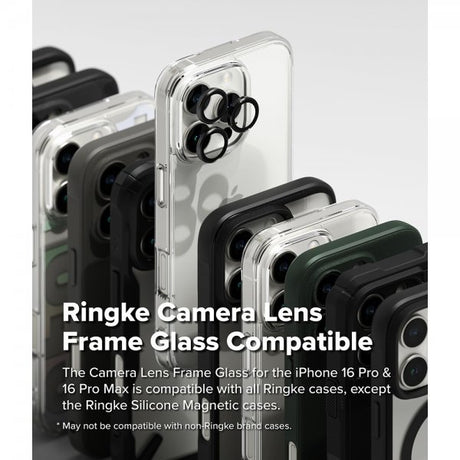 Ringke iPhone 16 Pro/iPhone 16 Pro Max Kamerabeskytter Camera Lens Frame 2-pakning