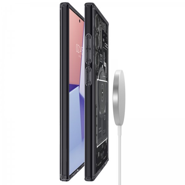 Spigen Samsung Galaxy S24 Ultra Deksel Ultra Hybrid MagFit Zero One Svart