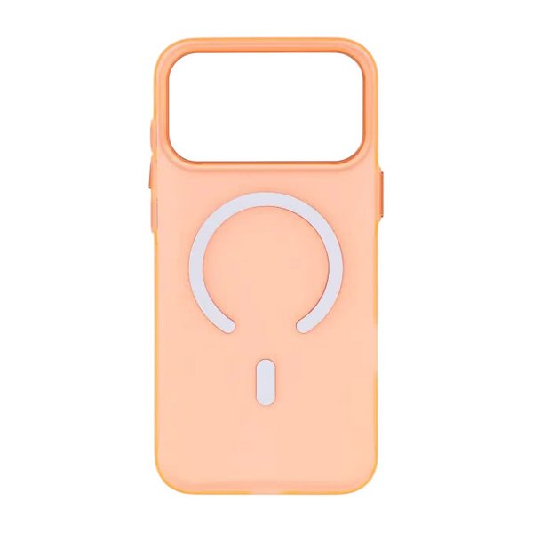 iPhone 17 Pro Max Deksel Kamerastøtfanger MagSafe Oransje