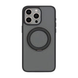 iPhone 15 Pro Max Deksel Roterbart Stativ Svart