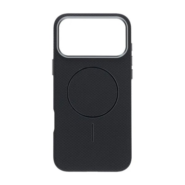iPhone 17 Pro Max Deksel Aramidfiber MagSafe Svart