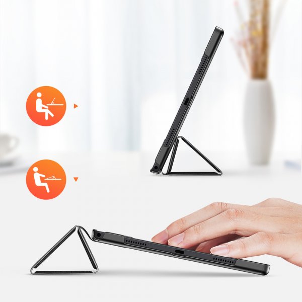 Dux Ducis Samsung Galaxy Tab A8 Etui Domo Series Svart