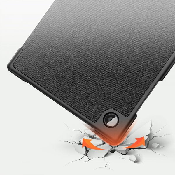 Dux Ducis Samsung Galaxy Tab A8 Etui Domo Series Svart