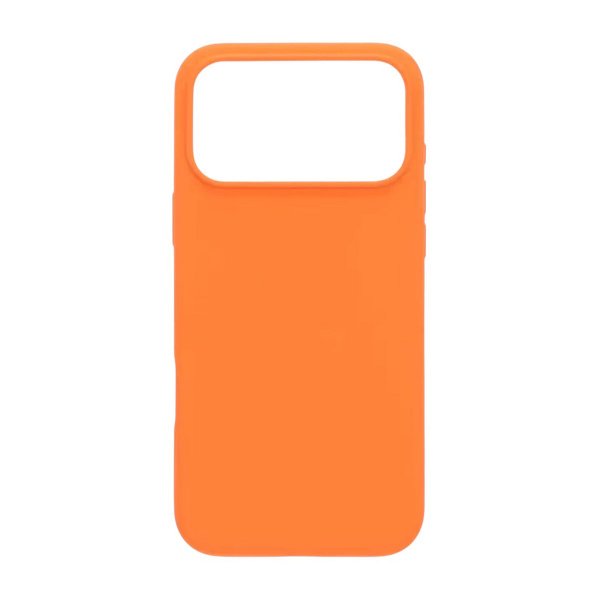 Rvelon iPhone 17 Pro Deksel Silikon MagSafe Oransje