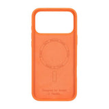 Rvelon iPhone 17 Pro Deksel Silikon MagSafe Oransje