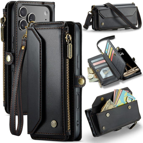 CaseMe iPhone 17 Pro Max/iPhone 18 Pro Max Etui C36 Series Svart