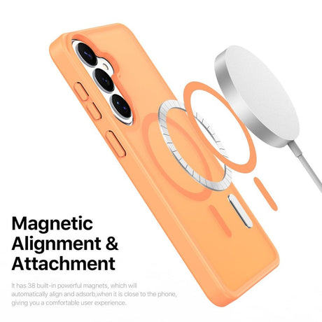 Dux Ducis Samsung Galaxy S26 Plus Deksel Yind Series MagSafe Oransje