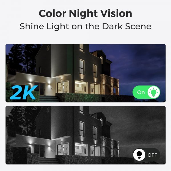 Reolink Lumus (E430) Utendørs Kamera Wi-Fi Farge Natt Syn