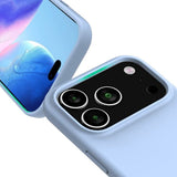 Rvelon iPhone 17 Pro Max Deksel Silikon MagSafe Blå