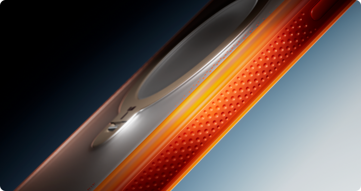Torras iPhone 17 Pro Max Deksel Ostand Q3 Air Energy Oransje