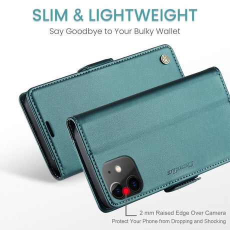 CaseMe iPhone 12 Mini Etui 023 Series Grønn