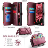 CaseMe iPhone 16e/iPhone 17e Etui C36 Series Rød