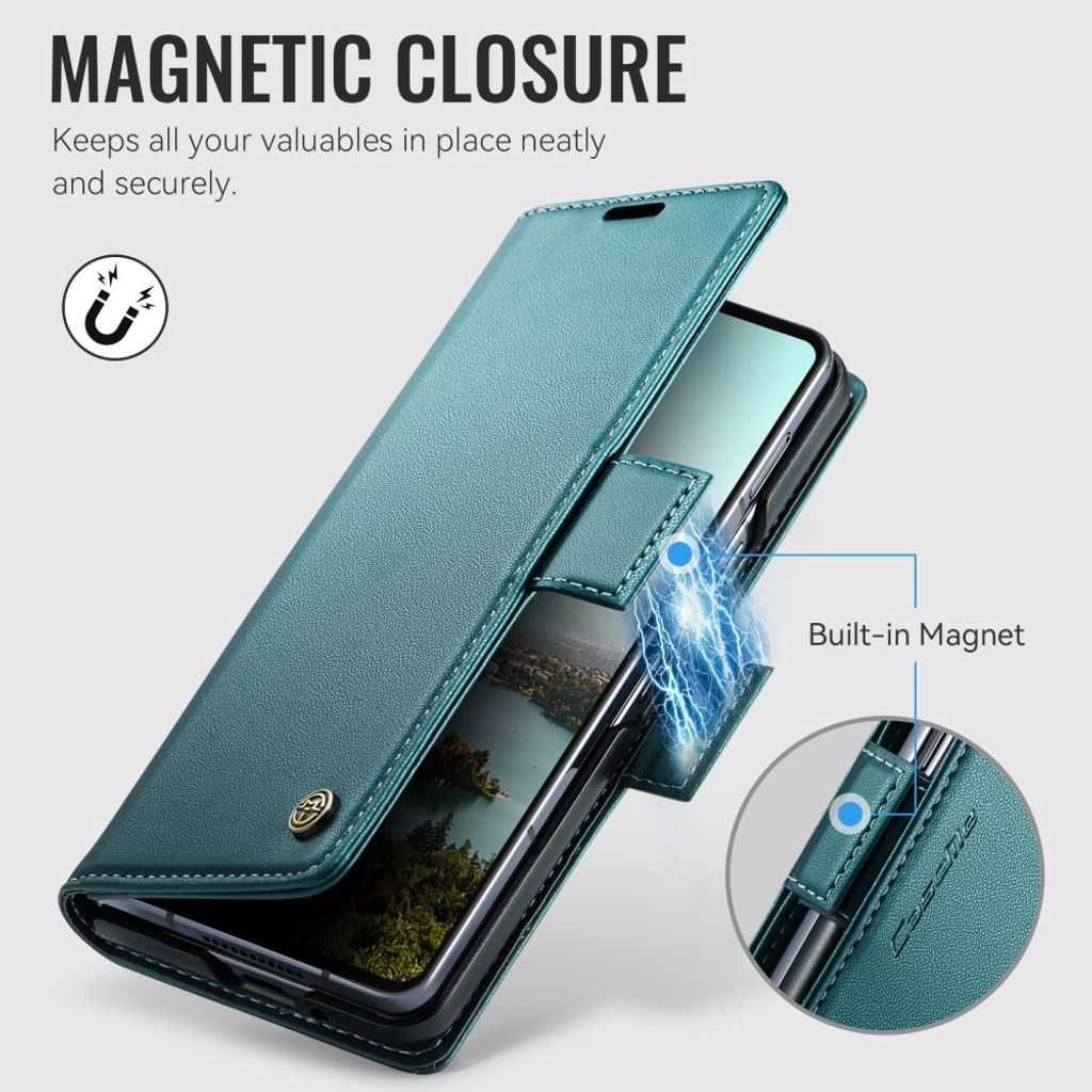 CaseMe Samsung Galaxy Z Fold 8 Ultra Etui 023 Series Grønn