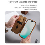 Nillkin iPhone 17 Pro/iPhone 18 Pro Etui Qin Pro Svart
