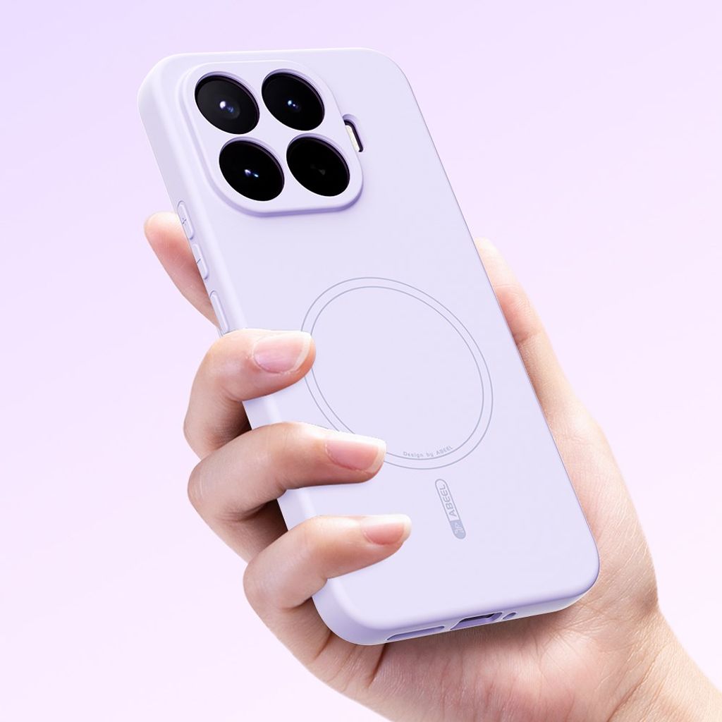ABEEL Xiaomi 17T Pro Deksel Silikon MagSafe Beige