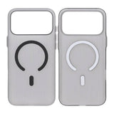 iPhone 17 Pro Max Deksel Korrugerte MagSafe Grå