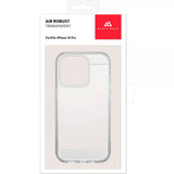 Black Rock iPhone 15 Pro Deksel Air Robust Case Transparent