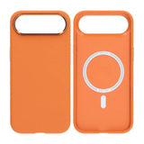 iPhone Air Deksel Kunstlæder MagSafe Oransje