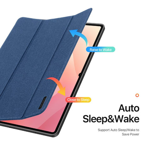 Dux Ducis Samsung Galaxy Tab S11 Ultra/S12 Ultra Etui DOMO Series Blå