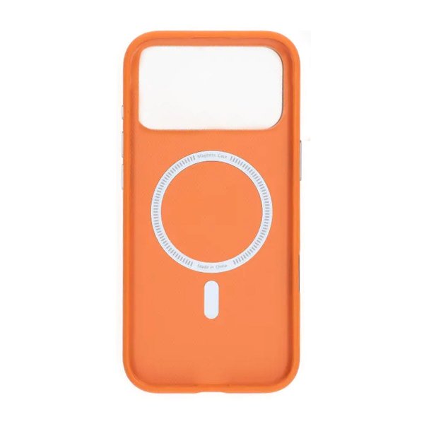 iPhone 17 Pro Max Deksel Kamerastøtfanger MagSafe Oransje