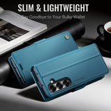 CaseMe Samsung Galaxy Z Fold 8 Ultra Etui 023 Series Blå