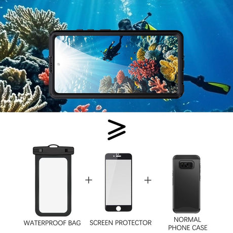 Redpepper Samsung Galaxy S26 Ultra Deksel Vanntett IP68 MagSafe Svart
