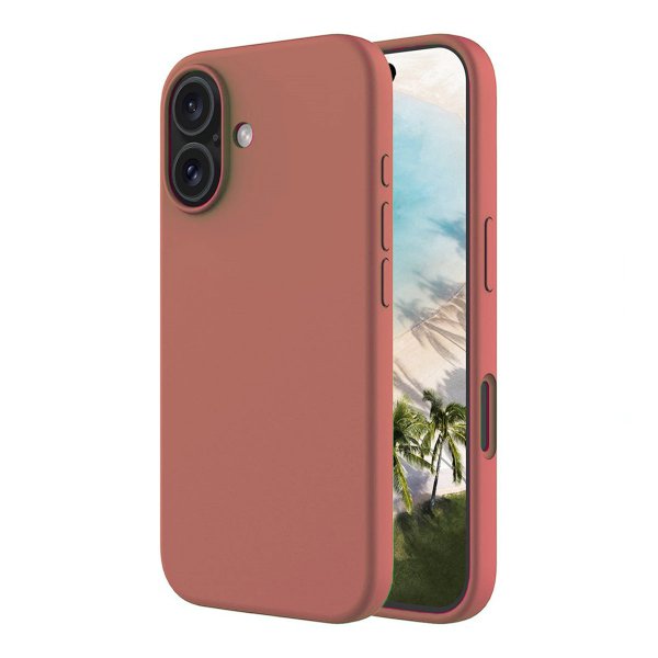 Rvelon iPhone 17 Deksel Silikon MagSafe Rosa