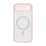 iPhone Air Deksel TPU MagSafe Rosa Transparent