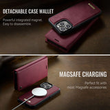 CaseMe iPhone 13 Pro Etui C49 Series Rød