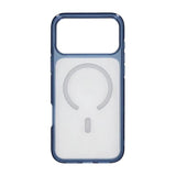 iPhone 17 Pro Deksel Transparent MagSafe Blå
